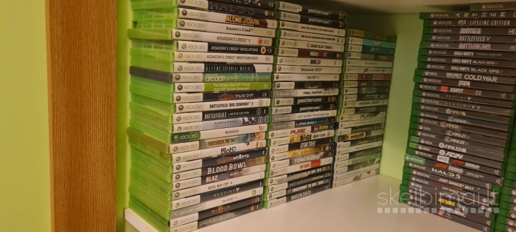 Xbox One žaidimai, Xbox 360 originalūs žaidimai. Xbox 360 RGH žaidimų įkėlimas