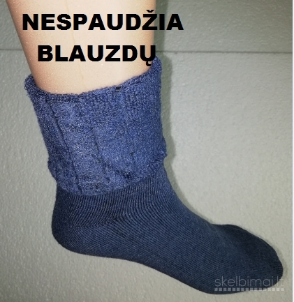 Vyriškos kojinės nespaudžiančios blauzdų