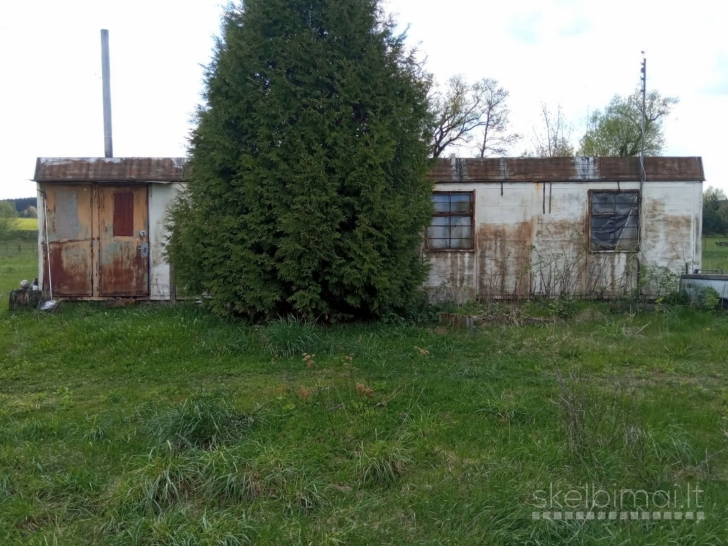 12 metrų statybinis vagonas