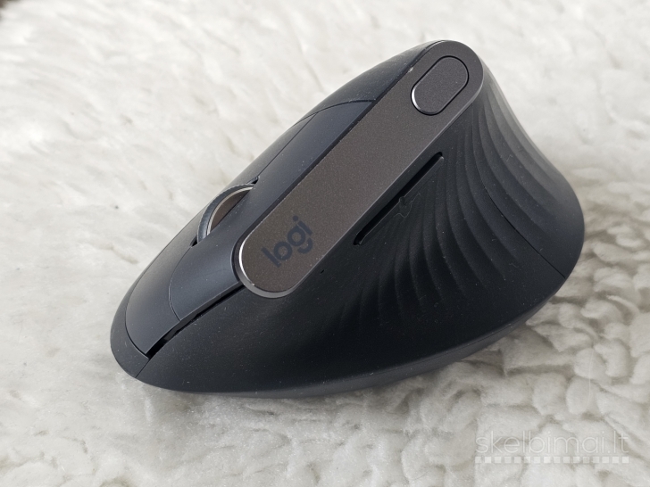 "Logitech MX Vertical" belaidė įkraunama bluetooth pelė