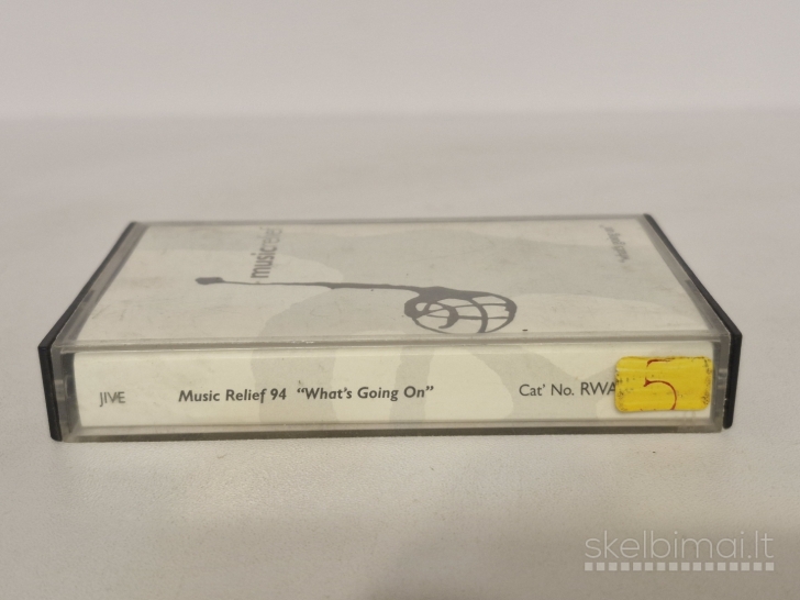 Audio kasetė MC Music Relief '94 – What's Going On
