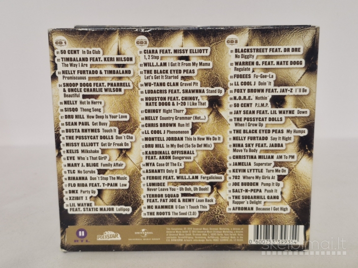 3 CD rinkinys Various ‎– Black Flavour Club