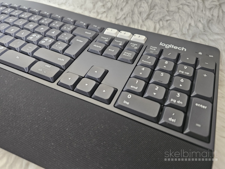 Nauja "Logitech K850" belaidė bluetooth klaviatūra (yra 3 vnt.)
