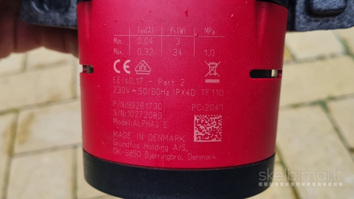 Grundfos alpha 2 25-60 180