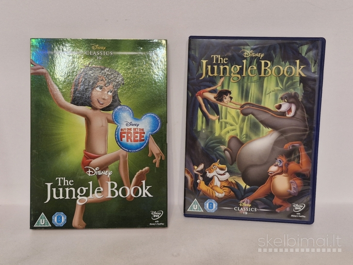 DVD animacinis Disney Classics filmas The Jungle Book