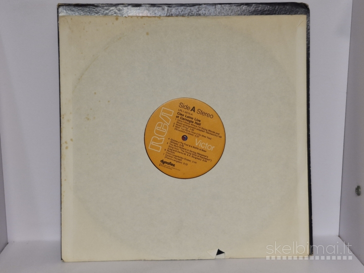 LP plokštelė Cleo Laine – Cleo Laine Live!!! at Carnegie Hall