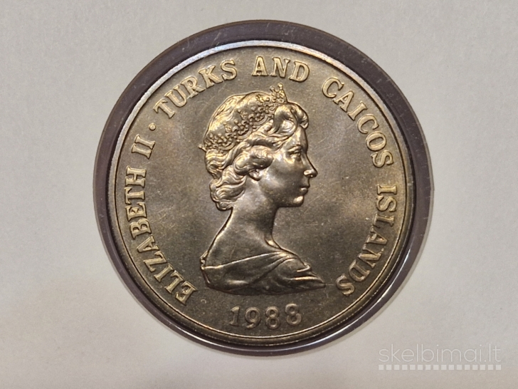 Terkso ir Kaikoso Salos 1 krona, 1988 KM# 64 voke