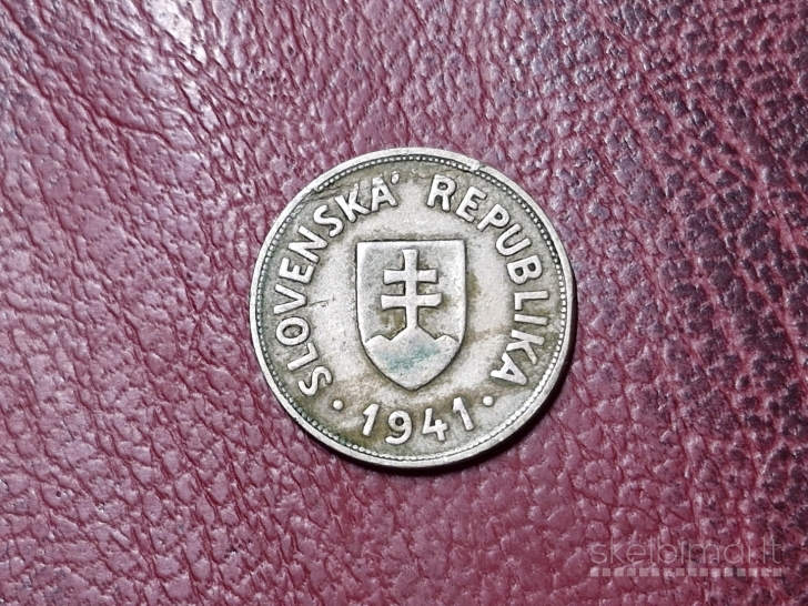 Slovakija 50 helerių, 1941 KM# 5