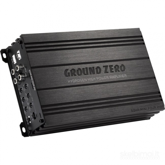 Ground Zero GZHA MINI FOUR 24V automobilio garso stiprintuvas