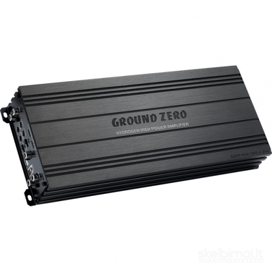 Ground-Zero GZHA MINI ONE-K 24V automobilio garso stiprintuvas