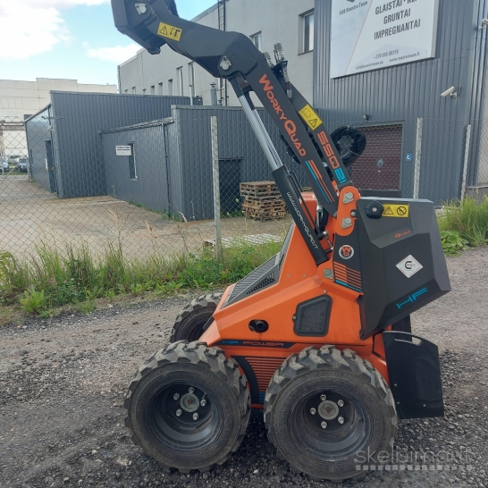 CASTLOADERS SSQ21HF, mini krautuvas