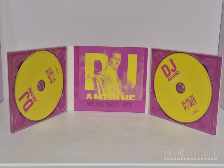 Dvigubas audio CD DJ Antoine – We Are The Party