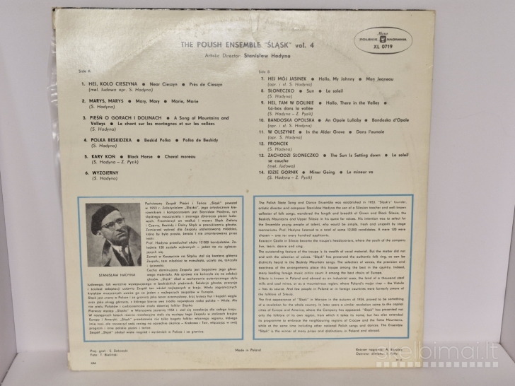 LP Śląsk – The Polish Song And Dance Ensemble Vol. 4