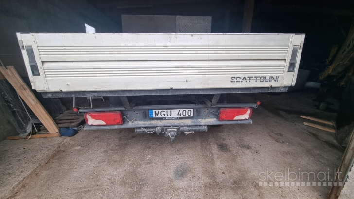 Ford Transit, dviguba kabina, daiktadėžės, bortinis, 3.2 l