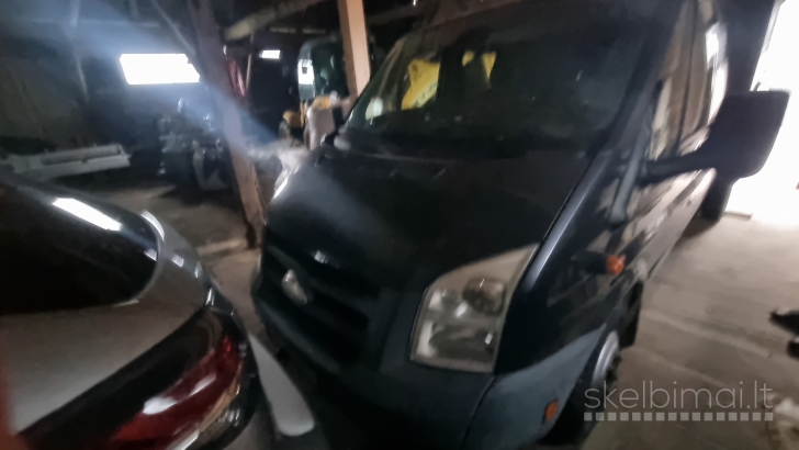 Ford Transit, dviguba kabina, daiktadėžės, bortinis, 3.2 l