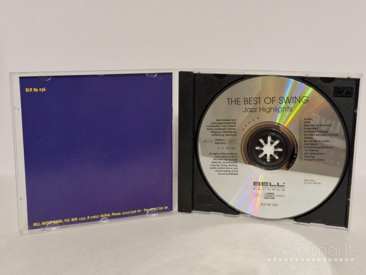 Audio CD Various ‎– The Best Of Swing - Jazz Highlights