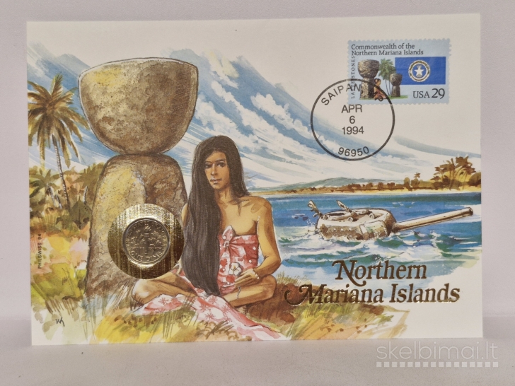 JAV 1 daimas, 1994P KM# 195a Numizmatiniame voke