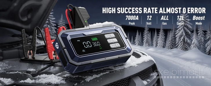Naujas Utrai JS 30 Automobilio užvedėjas būsteris kompresorius + OBD diagnostika