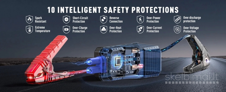 Naujas Utrai JS 30 Automobilio užvedėjas būsteris kompresorius + OBD diagnostika