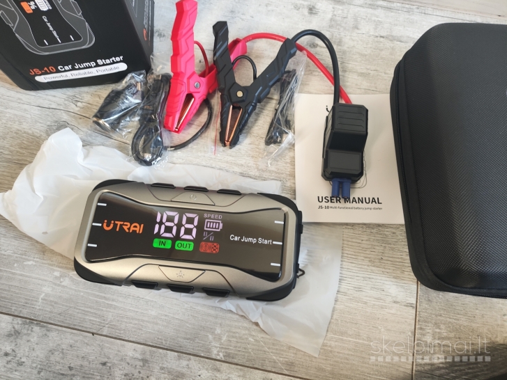 Naujas Utrai JS 10 Užvedėjas būsteris paleidėjas 27000mAh itin galingas