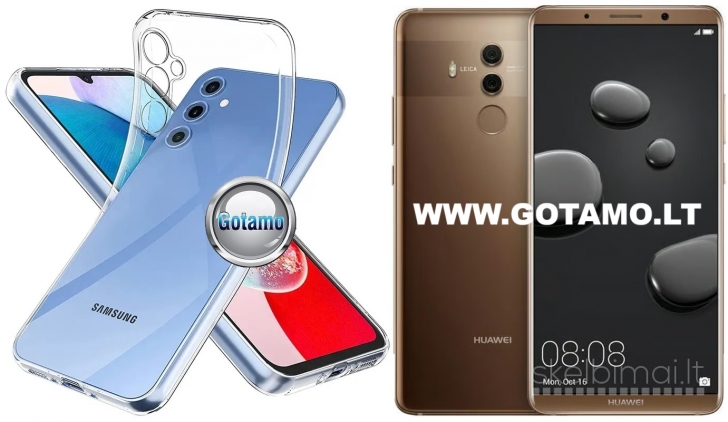 258 Skin silikoninis dėklas 1MM storio Huawei Mate 10 Pro telefonui