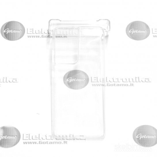 261 Skin silikoninis dėklas 1MM storio Samsung Galaxy S21 Ultra 5G telefonui