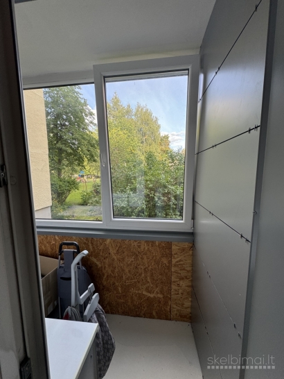 Panevėžys, Statybininkų g., 1 kambario butas, 1 aukšte.