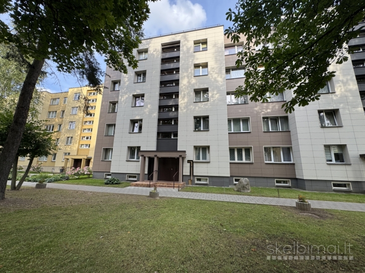 Panevėžys, Statybininkų g., 1 kambario butas, 1 aukšte.