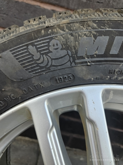 Michelin Alpin 6, 8mm, 4vnt, su diskais