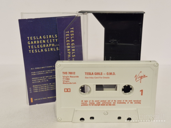 Audio kasetė O.M.D – Tesla Girls