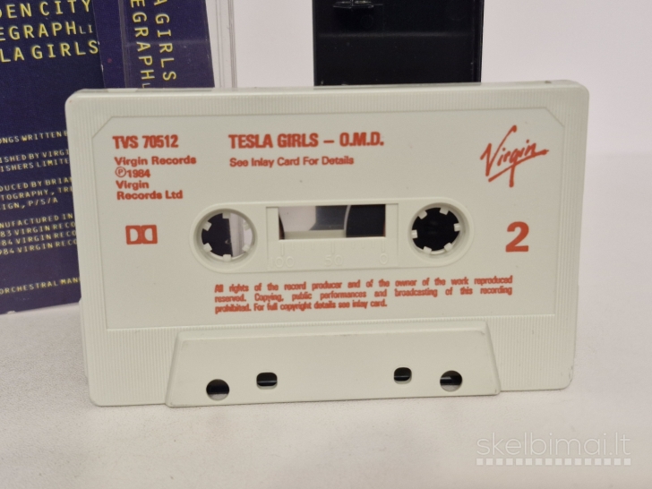 Audio kasetė O.M.D – Tesla Girls