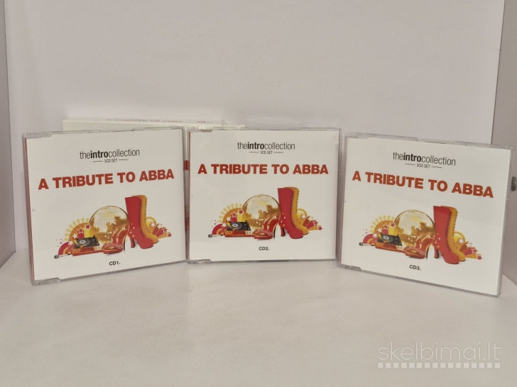3CD audio rinkinys A Tribute to Abba