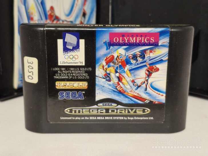 Žaidimas Winter Olympics: Lillehammer 94 PAL Sega Mega Drive