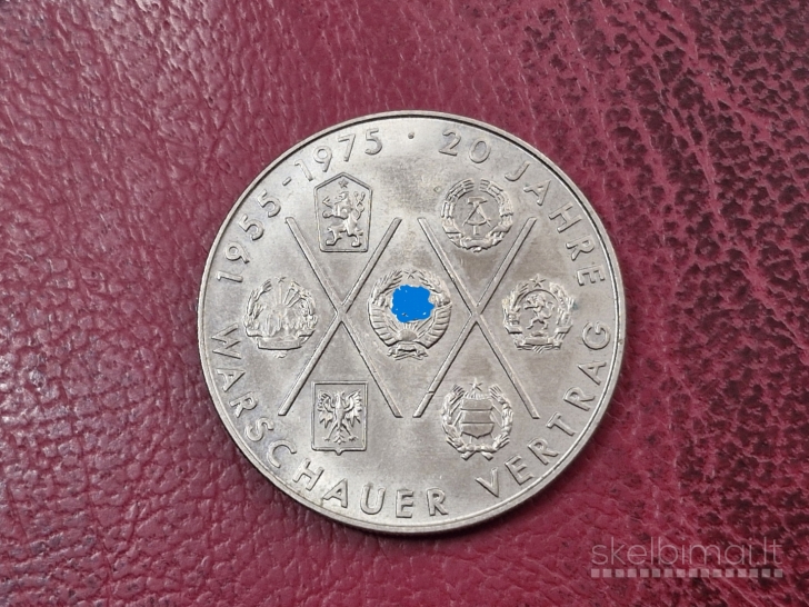 Vokietija - VDR 10 markių, 1975 KM# 58 Varšuvos