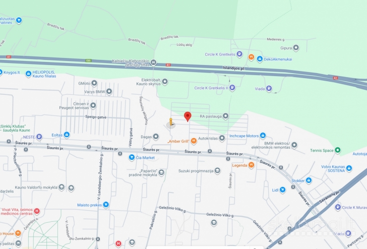 Nuomojamas garažas Islandijos pl. 113, Kaunas