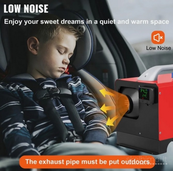8 kW dyzelinis autonominis šildytuvas, webasto