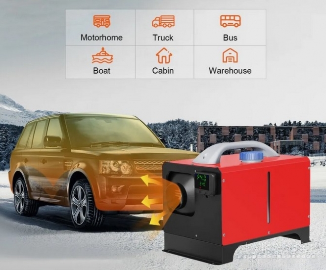 8 kW dyzelinis autonominis šildytuvas, webasto