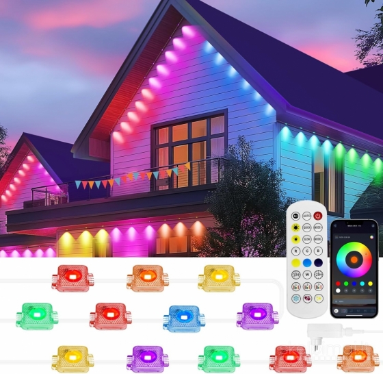 15m LED fasado apšvietimas