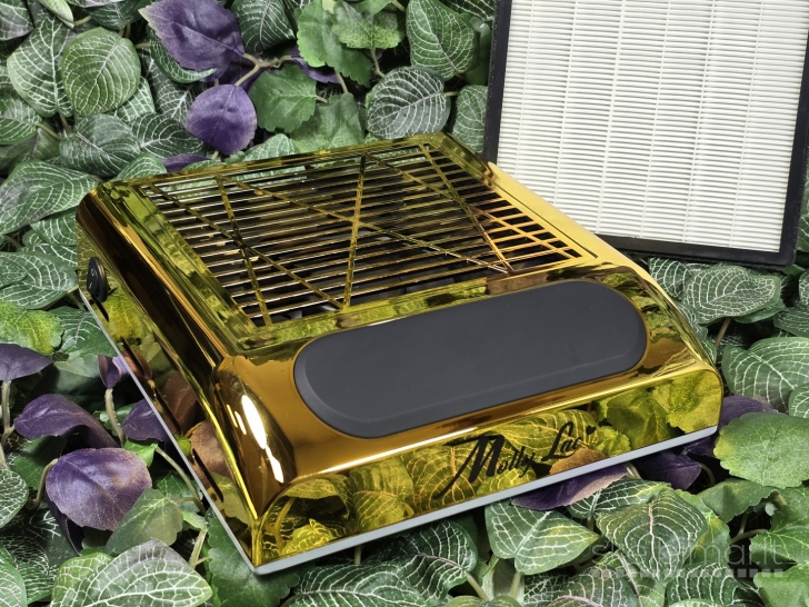Dulkių surinkėjas manikiūrui su kasetiniu filtru
