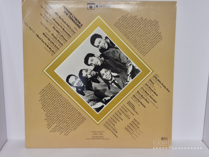 LP plokštelė Frankie Lymon & The Teenagers