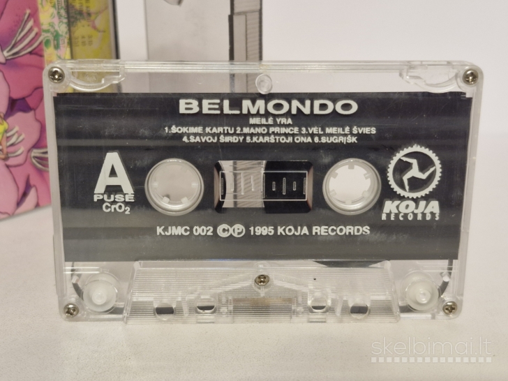 Audio kasetė Belmondo – Meilė Yra