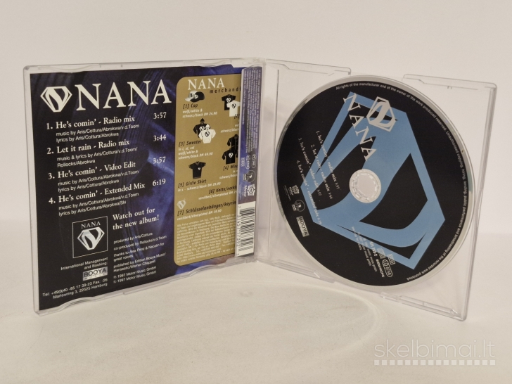 Audio CD single Nana – He's Comin