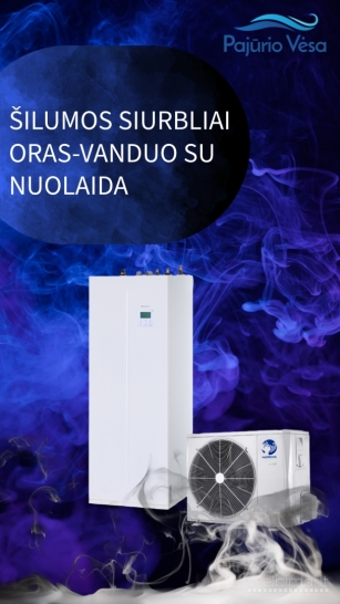 Parduodame ir montuojame šilumos siurblius