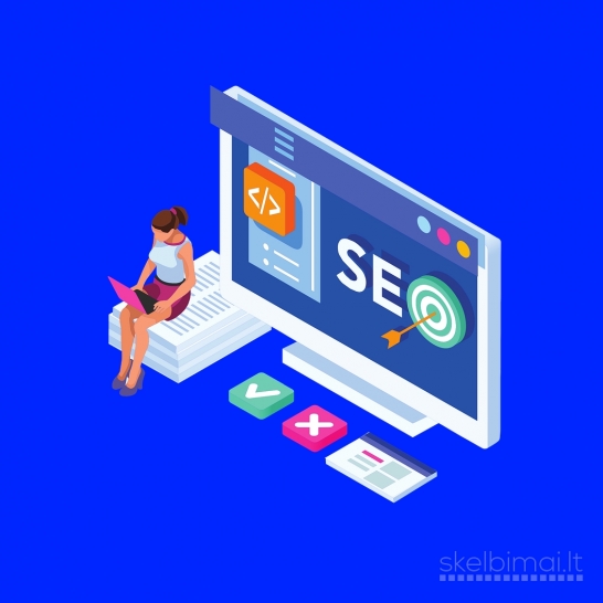 SEO optimizacija ir prekių administravimas jūsų verslui - daugiau pardavimų! 