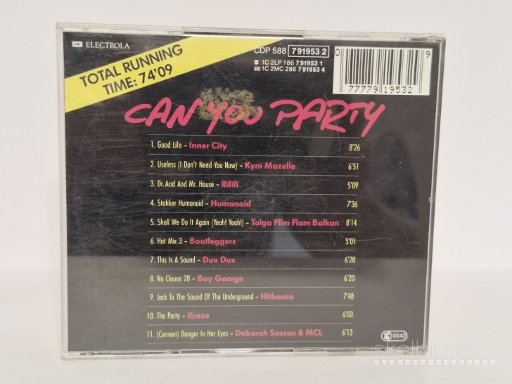 Audio CD Various – Acid House Fever Vol.1