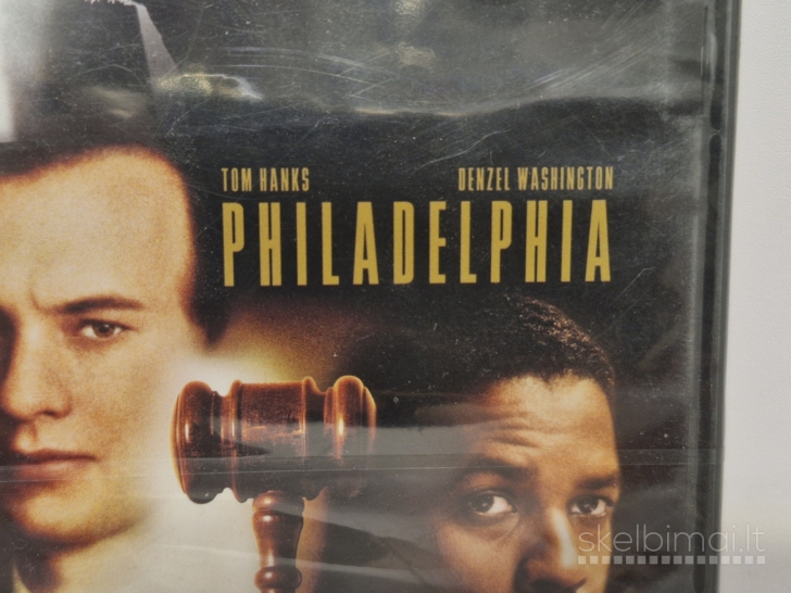 2 in 1 DVD filmai Captain Phillips ir Philadelphia vaid. Tom Hanks