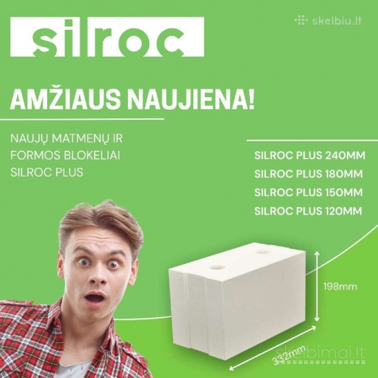 Amžiaus naujiena - Silroc Plus blokas !