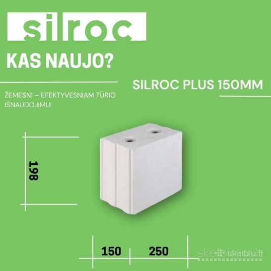 Amžiaus naujiena - Silroc Plus blokas !