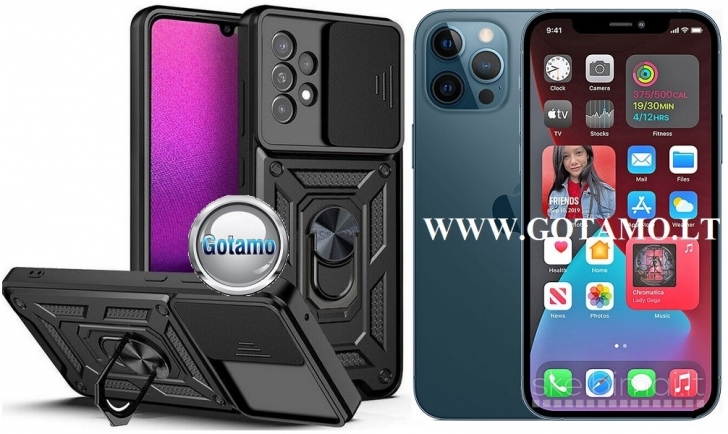 286 B-Ultra dėklas nugarėlė šarvai Apple iPhone 12 Pro telefonui