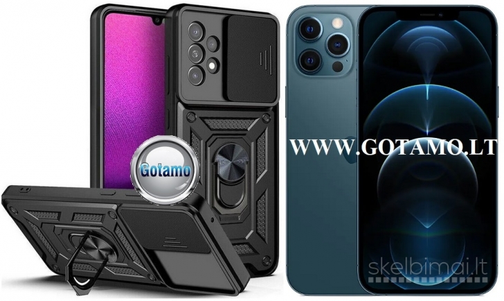 287 B-Ultra dėklas nugarėlė šarvai Apple iPhone 12 Pro Max telefonui